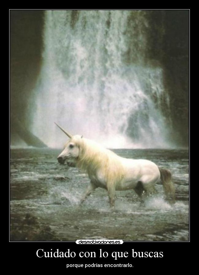 Cuidado con lo que buscas -