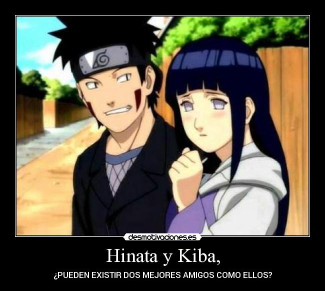 Hinata y Kiba, -