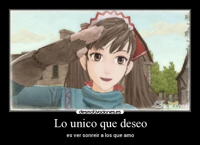 Lo unico que deseo -