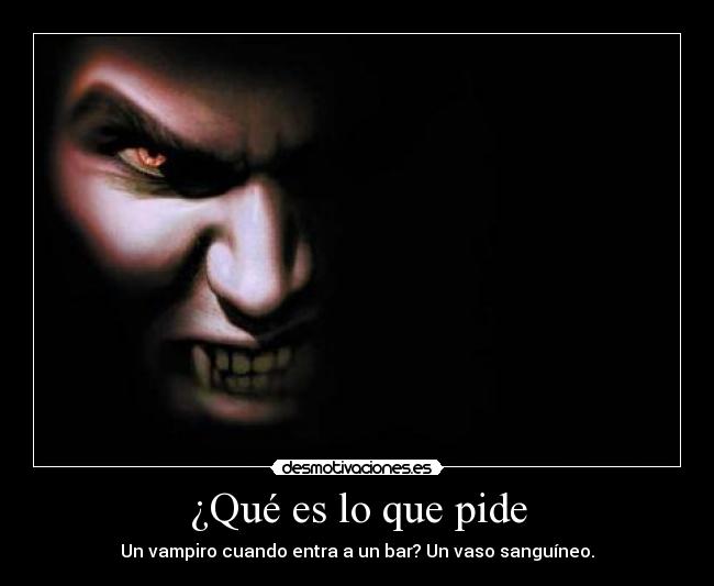 ¿Qué es lo que pide - 