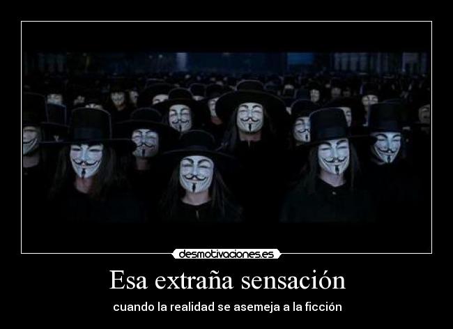 Esa extraña sensación - cuando la realidad se asemeja a la ficción