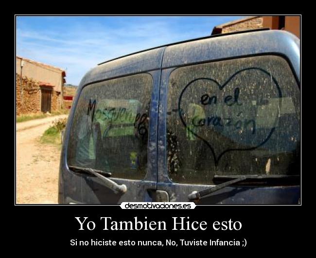 Yo Tambien Hice esto - 