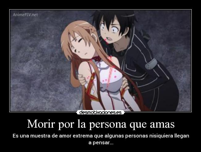 carteles kirito asuna sao anime amor manga otaku desmotivaciones