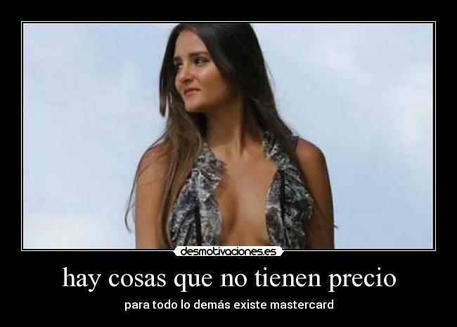 hay cosas que no tienen precio - 