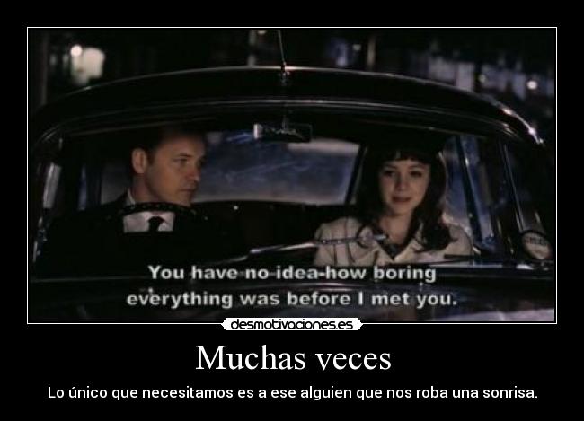 Muchas veces -