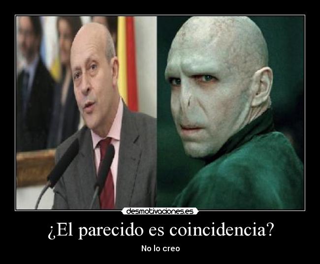 ¿El parecido es coincidencia? - No lo creo