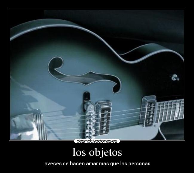 los objetos - 