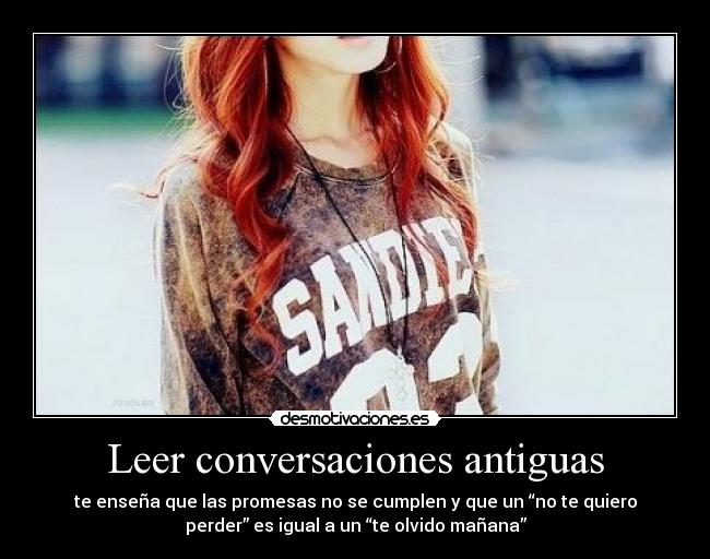 Leer conversaciones antiguas - 