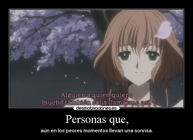 Personas que, -