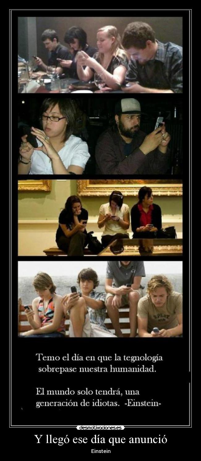 Y llegó ese día que anunció -