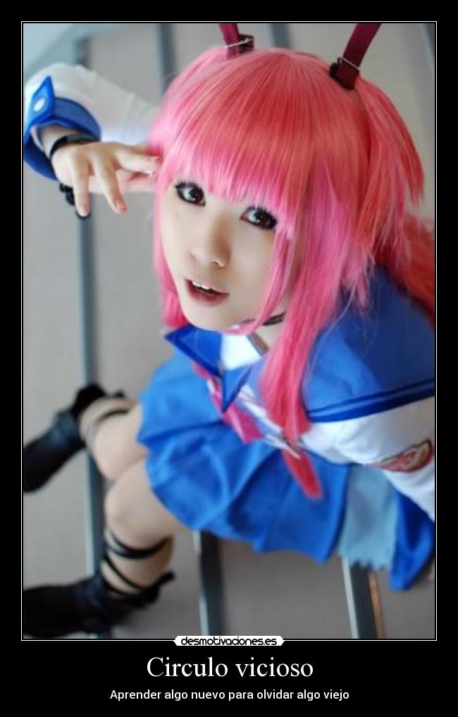 Circulo vicioso - Aprender algo nuevo para olvidar algo viejo