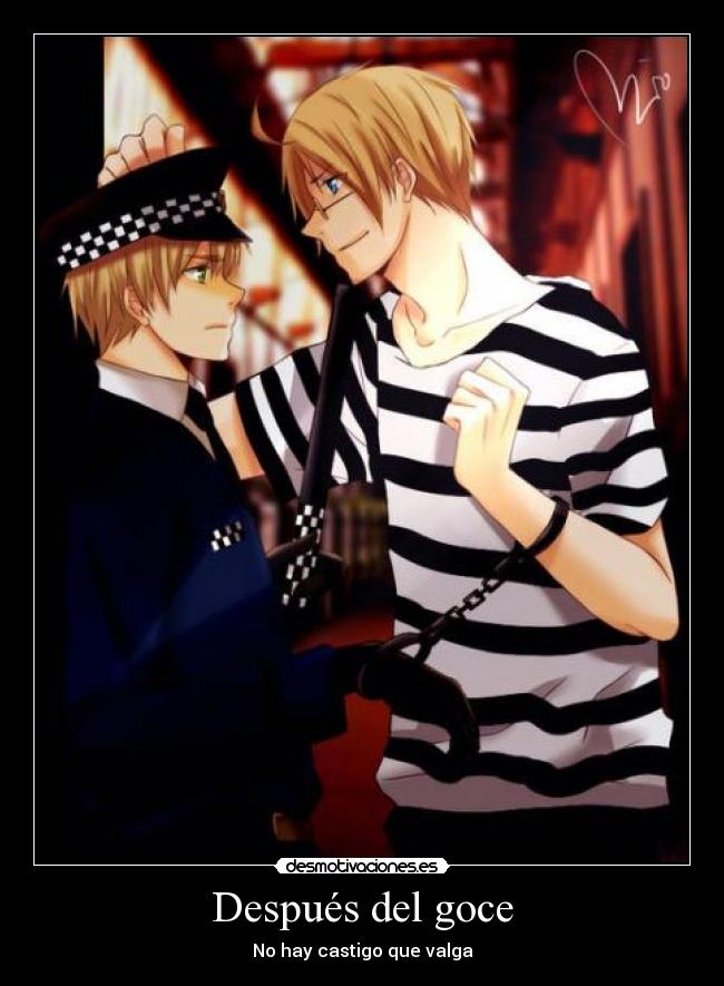 Después del goce - No hay castigo que valga