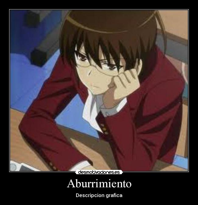 Aburrimiento - Descripcion grafica