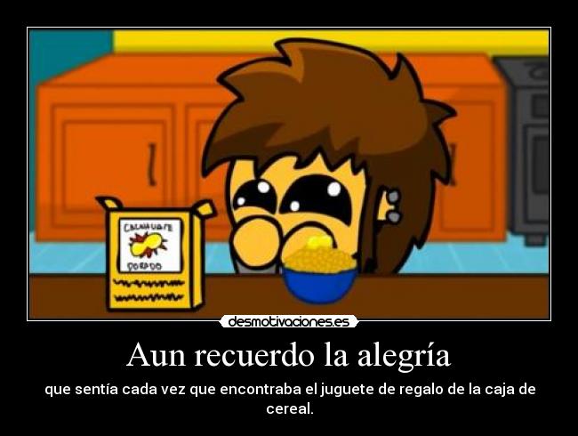 Aun recuerdo la alegría -