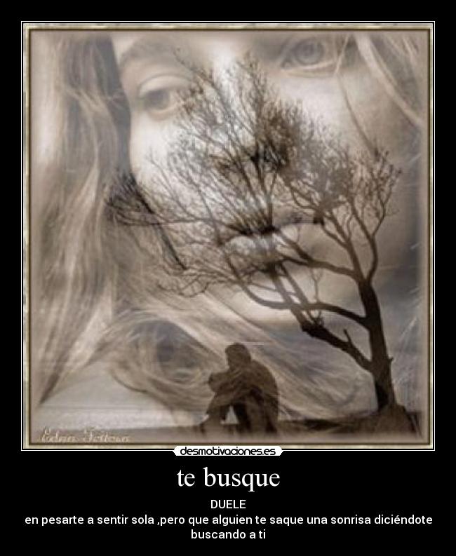 te busque -