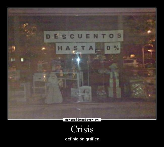 Crisis - definición gráfica