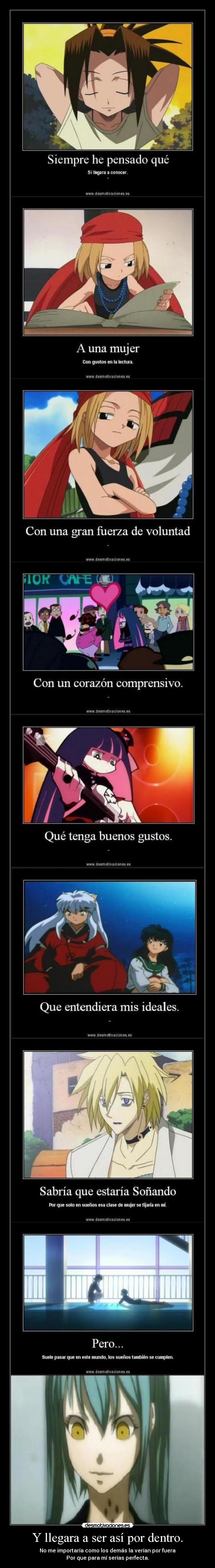 Y llegara a ser así por dentro. - 