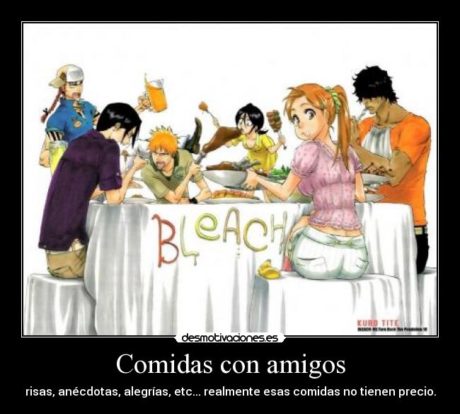 Comidas con amigos -