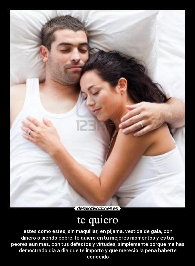 te quiero -