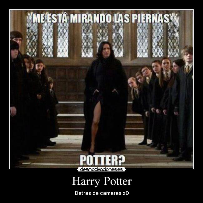Harry Potter - Detras de camaras xD