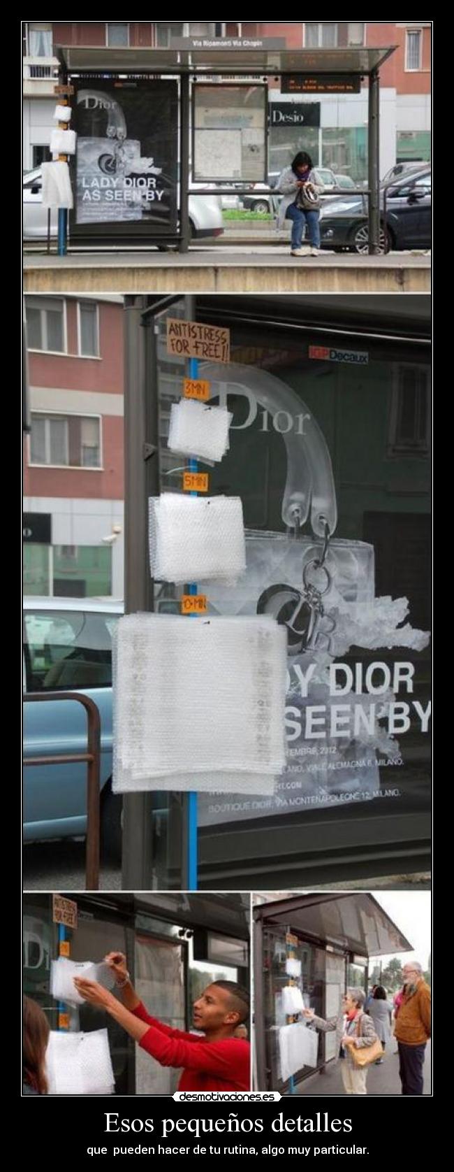 Esos pequeños detalles - que  pueden hacer de tu rutina, algo muy particular.