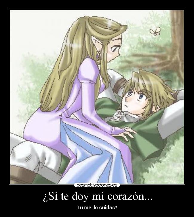 ¿Si te doy mi corazón... - 