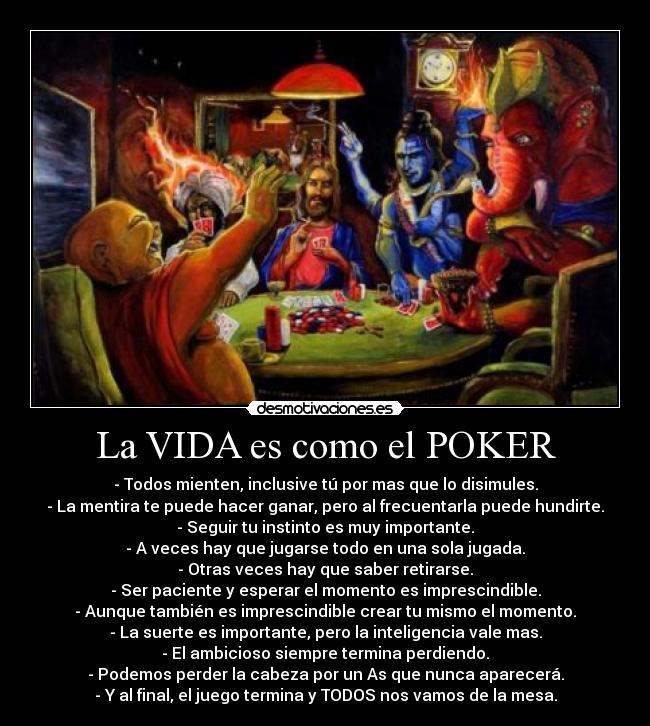 Poker es vida