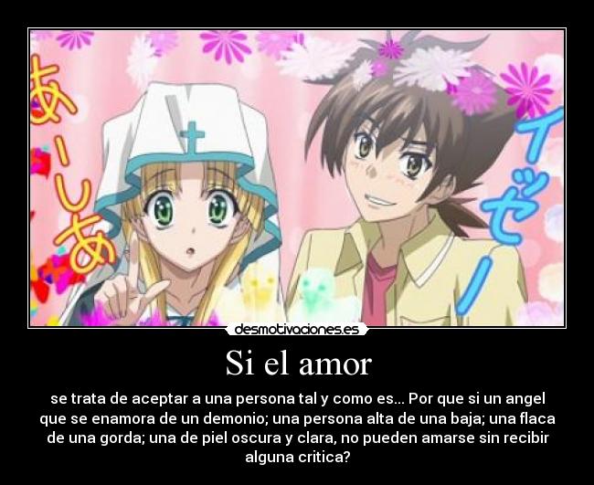 Si el amor -