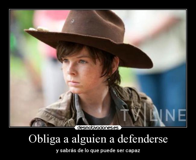 Obliga a alguien a defenderse - y sabrás de lo que puede ser capaz