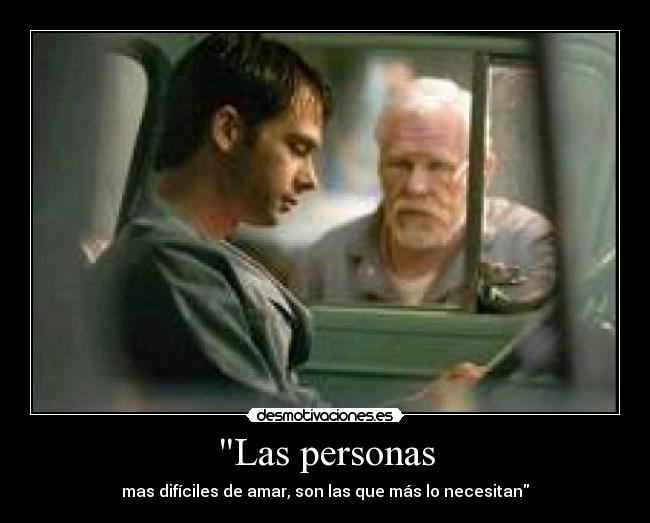 Las personas - 