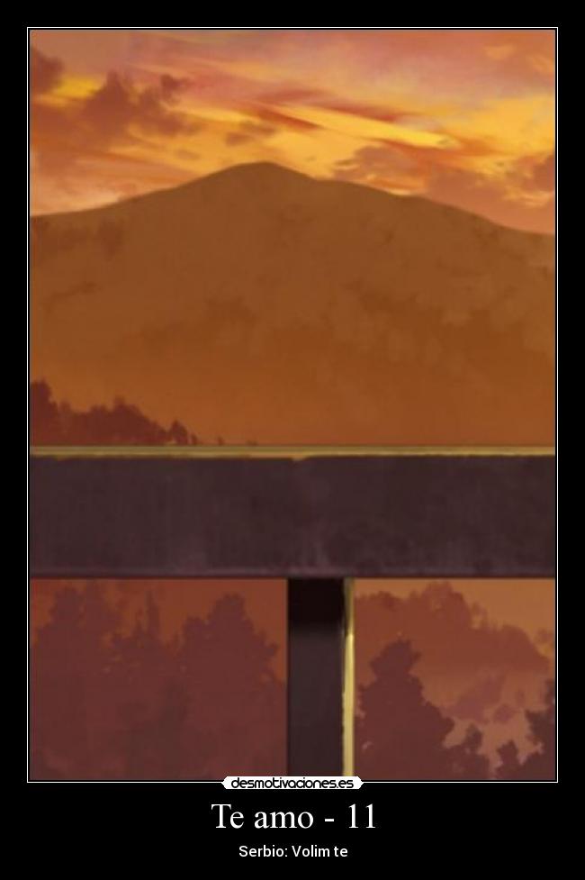Te amo - 11 - Serbio: Volim te