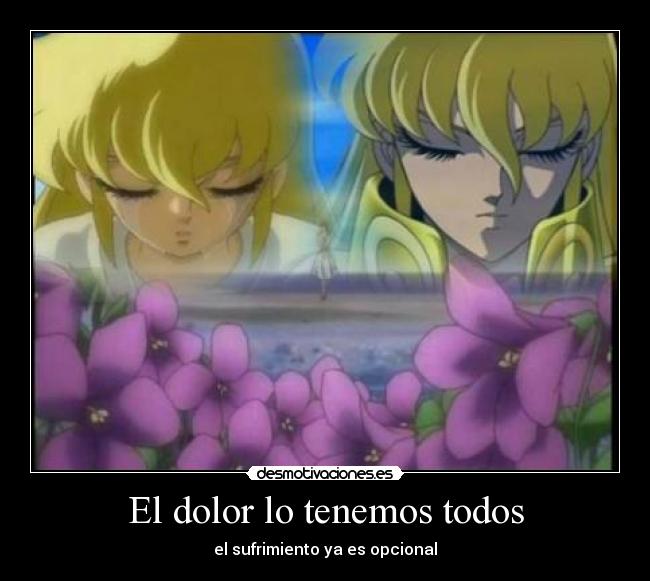 carteles dolor dolor tenemos todos desmotivaciones