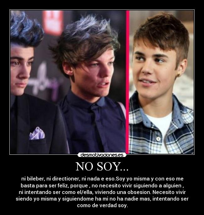 NO SOY... -