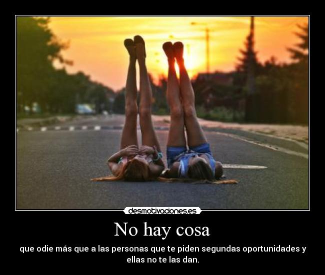 No hay cosa -
