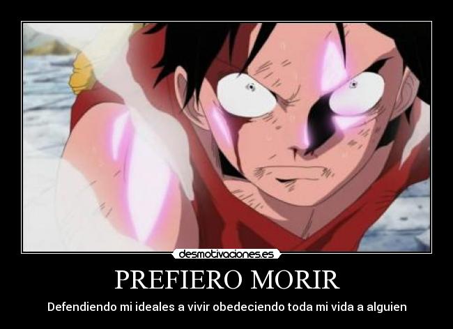 PREFIERO MORIR - 