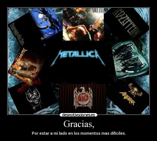 Gracias, -