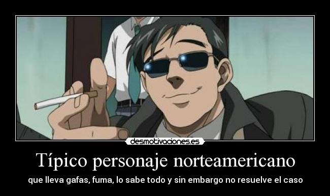 Típico personaje norteamericano - 