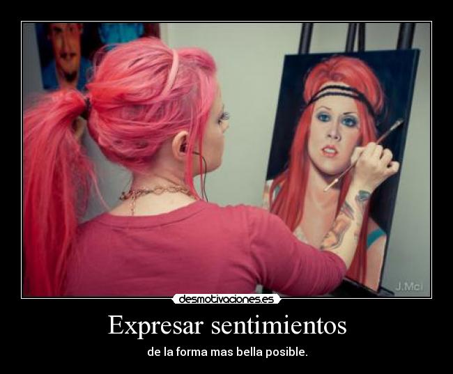 Expresar sentimientos -