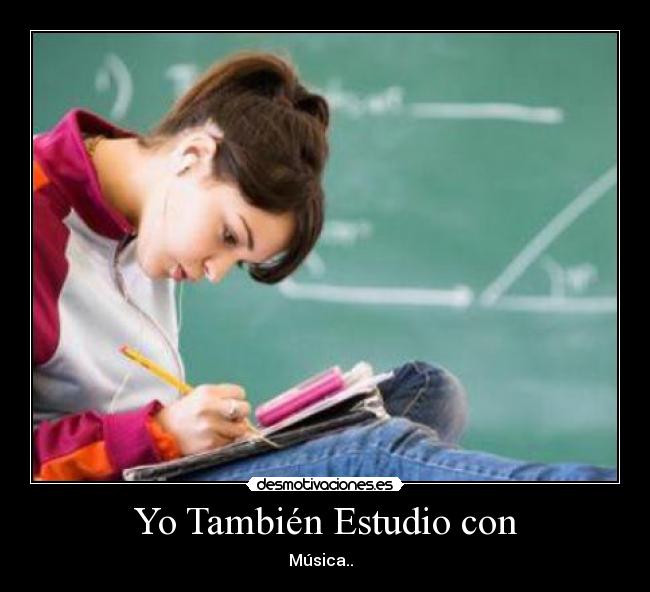Yo También Estudio con -
