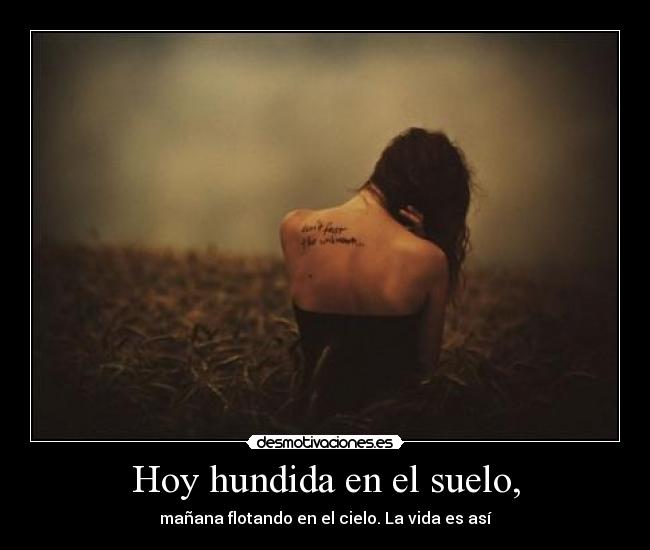 carteles lil purpurina vida con subidas bajadas desmotivaciones