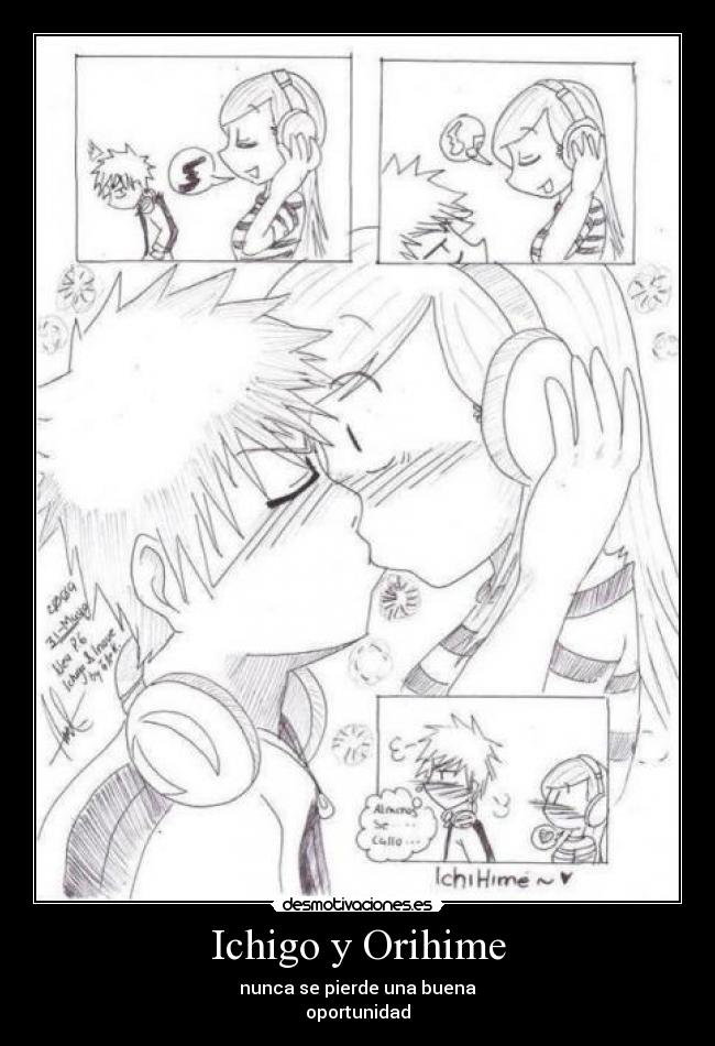 Ichigo y Orihime -