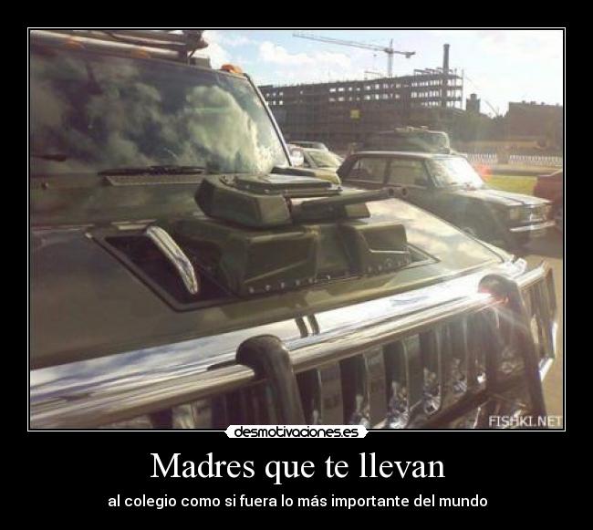 carteles carro tanke desmotivaciones