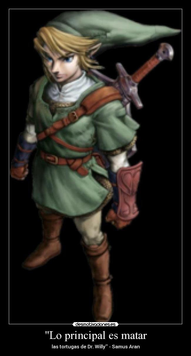 Lo principal es matar - las tortugas de Dr. Willy - Samus Aran