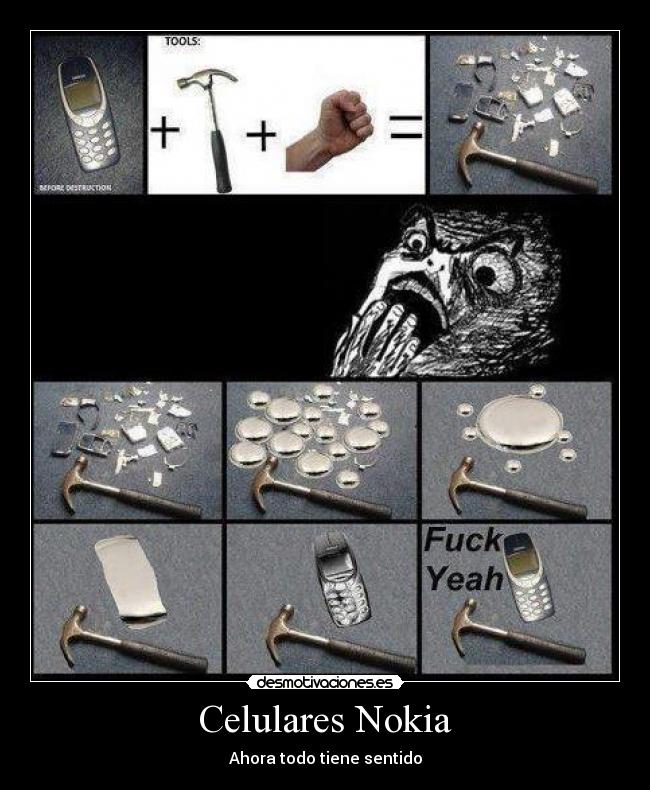 Celulares Nokia - Ahora todo tiene sentido