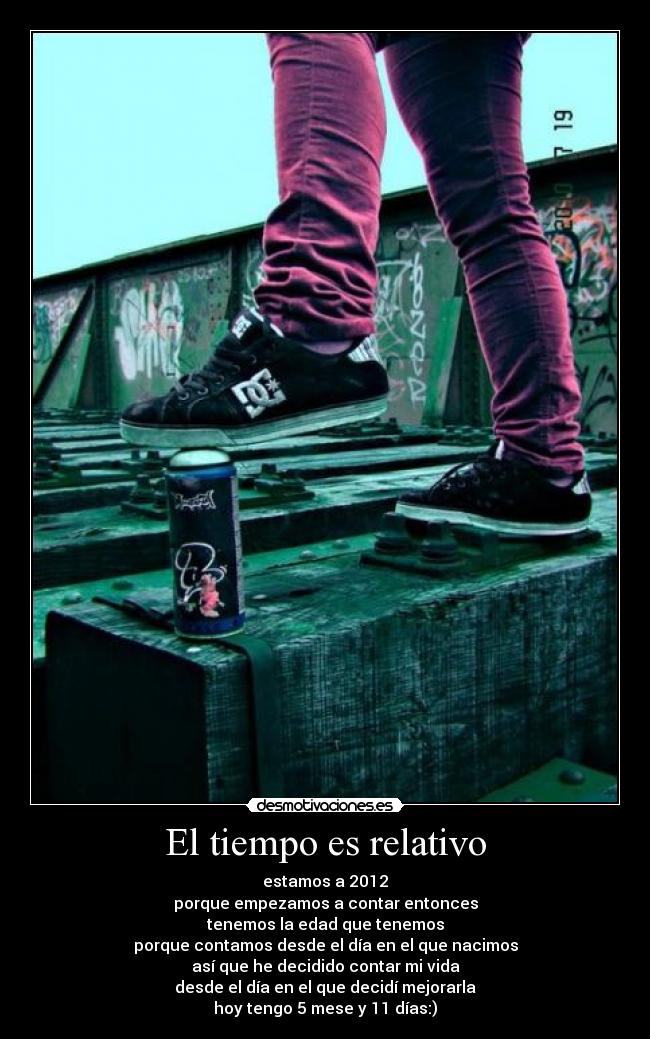 El tiempo es relativo -