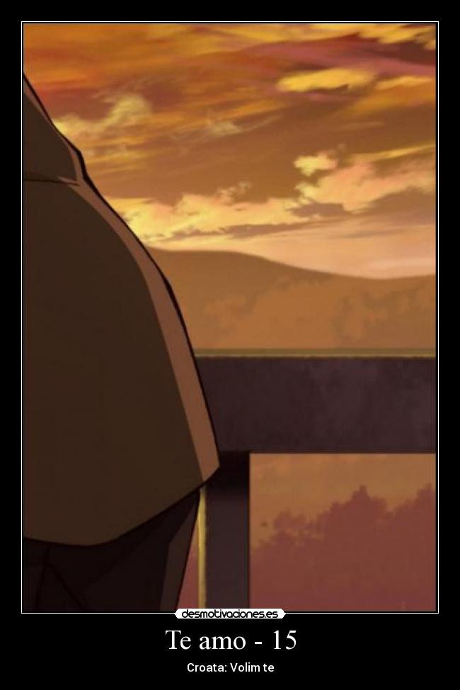Te amo - 15 - Croata: Volim te