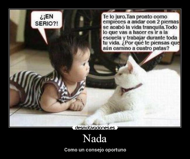 Nada - Como un consejo oportuno
