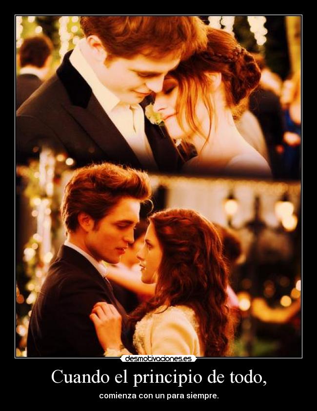 Cuando el principio de todo, -