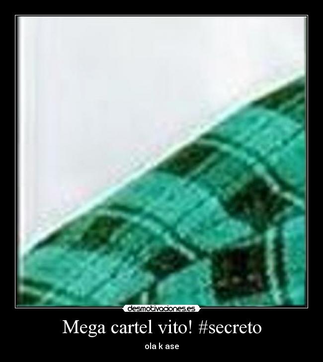 Mega cartel vito! #secreto - ola k ase