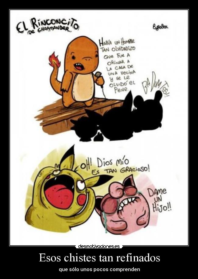 Esos chistes tan refinados - que sólo unos pocos comprenden